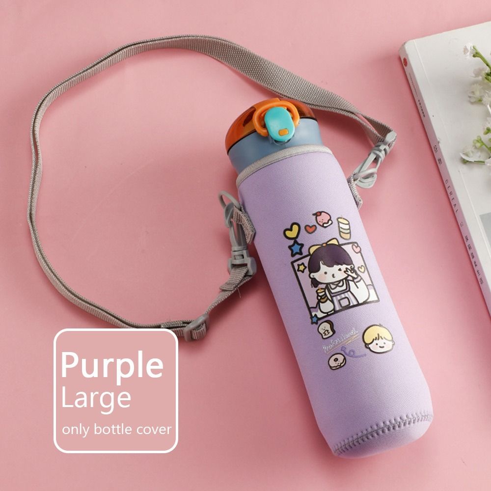 MASCULINESTORE12RE4 Cartoon Pouch Sport Camping Accessories Water Bottle Case Vacuum Cup Sleeve Water Bottle Cover Cup Sleeve - 5