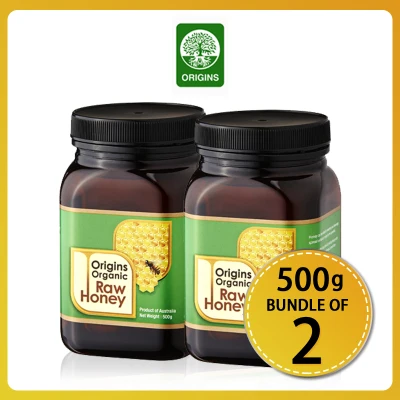 [Origins] Raw Honey - Organic (500g) BUNDLE OF 2