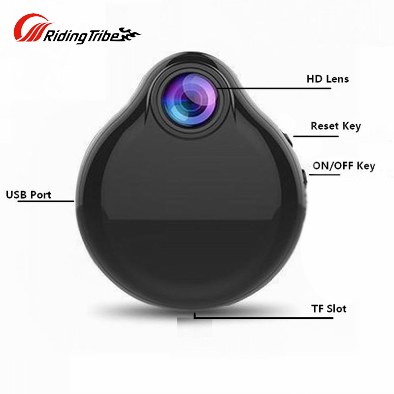 Riding Tribe Mini Camera 90 View Angle Lens Easy Operating Premium One