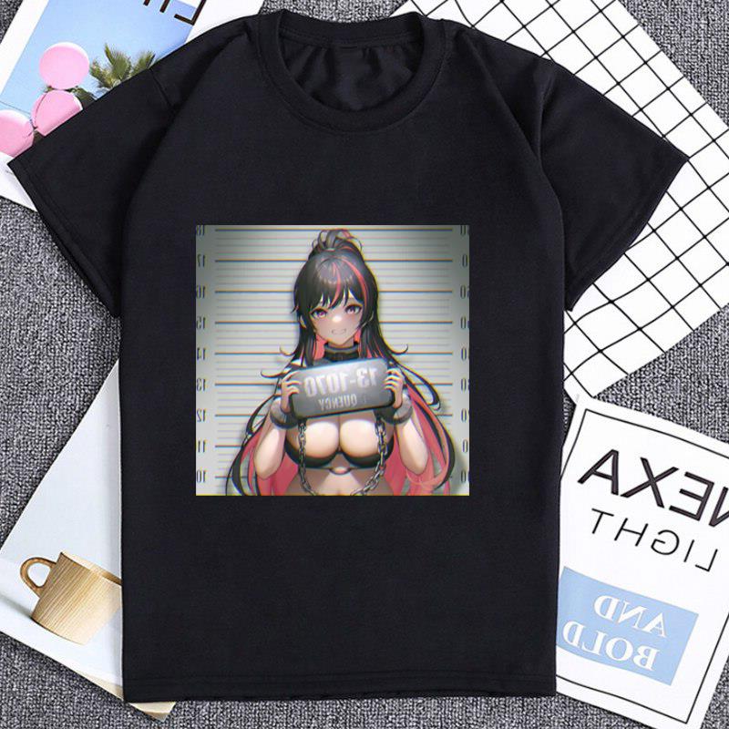 CODNhật Bản Anime Áo phông Hentai Nikke Manga Dễ Thương Waifu Kawaii Trò Chơi Vai Trò Chơi Tees Nhà 