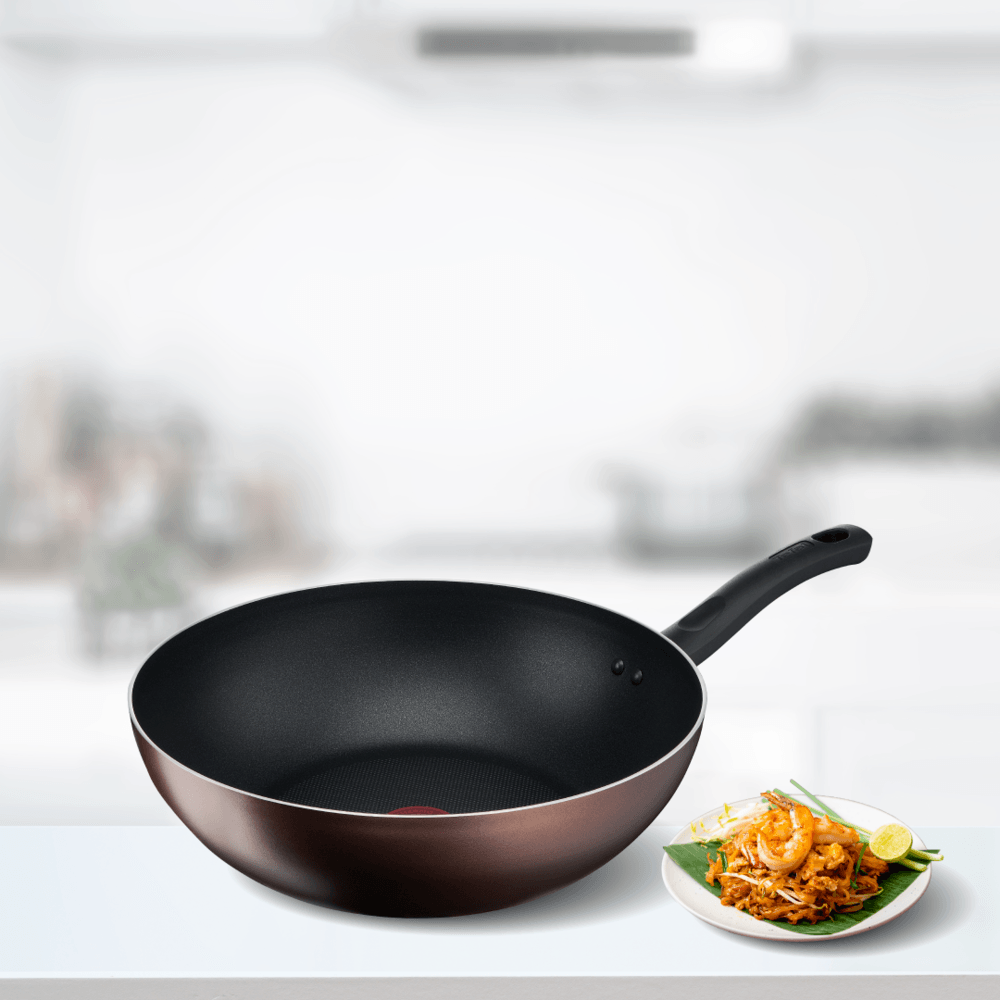 Global House TEFAL กระทะก้นลึก 28 ซม. DAY BY DAY รุ่น G1431995 รับประกันของเเท้! ราคา 1,428 บาท*ส่งฟรี