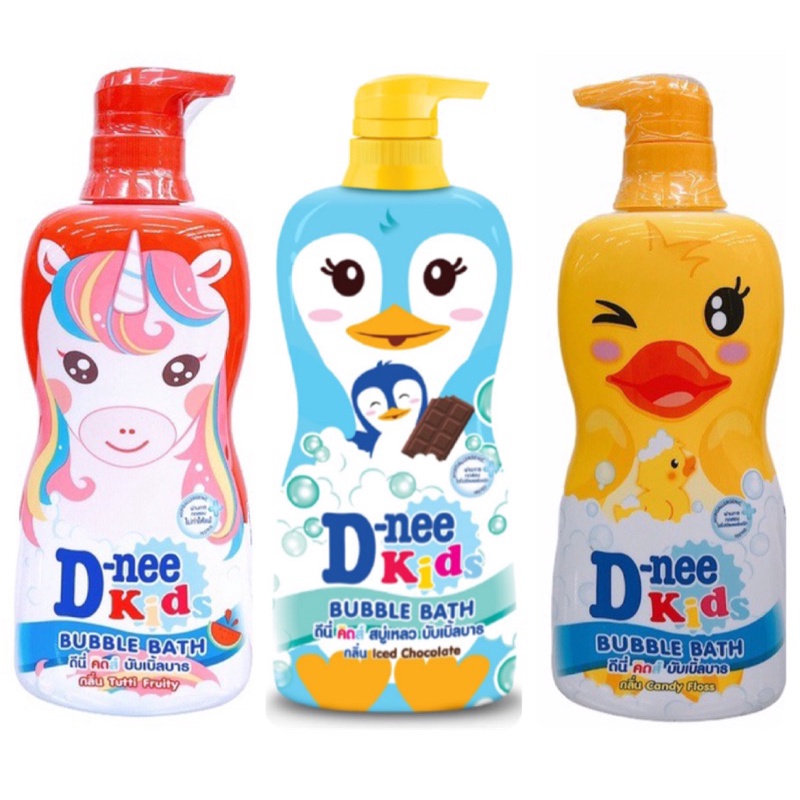 SỮA TẮM GỘI DNEE KIDS THÁI LAN CHAI 400ML CANDY FLOSSY/ TUTTI FRUIT/ ICY CHOCOLATE/ TẮM GỘI TRẺ EM D