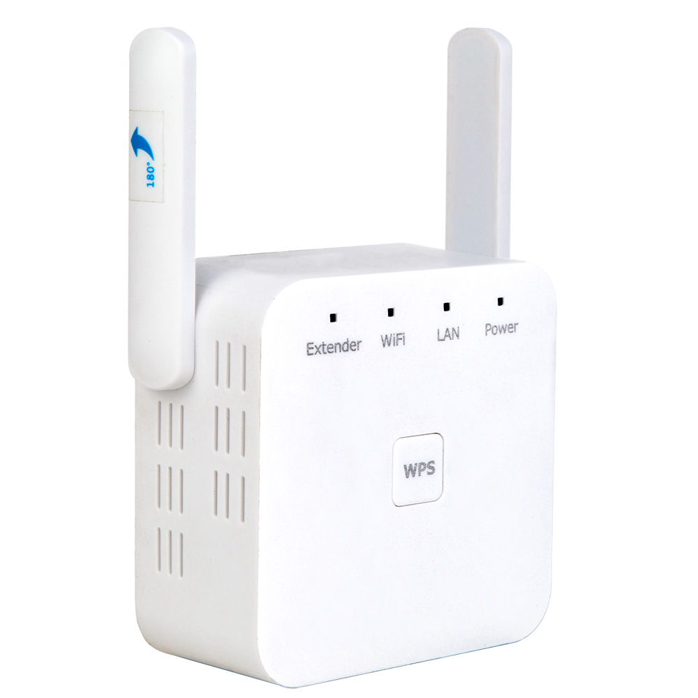 2.4G Bộ khuếch đại tín hiệu không dây WPS một-key kết nối 300Mbps không dây Bộ kích sóng WI-FI tường