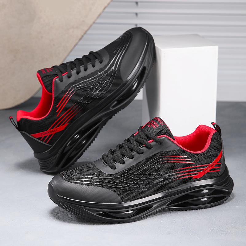 Fashion Sneaker for Men Korea Style Men's Sports Shoes Fly Woven Running Shoes Lightweight Casual Shoes Breathable Sports Shoes - 1