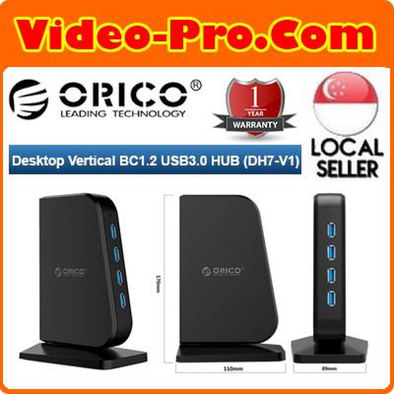 Orico DH7-V1 7 Port USB 3.0 HUB Desktop Vertical BC1.2 Quick Charge HUB For Windows/Linux/Mac