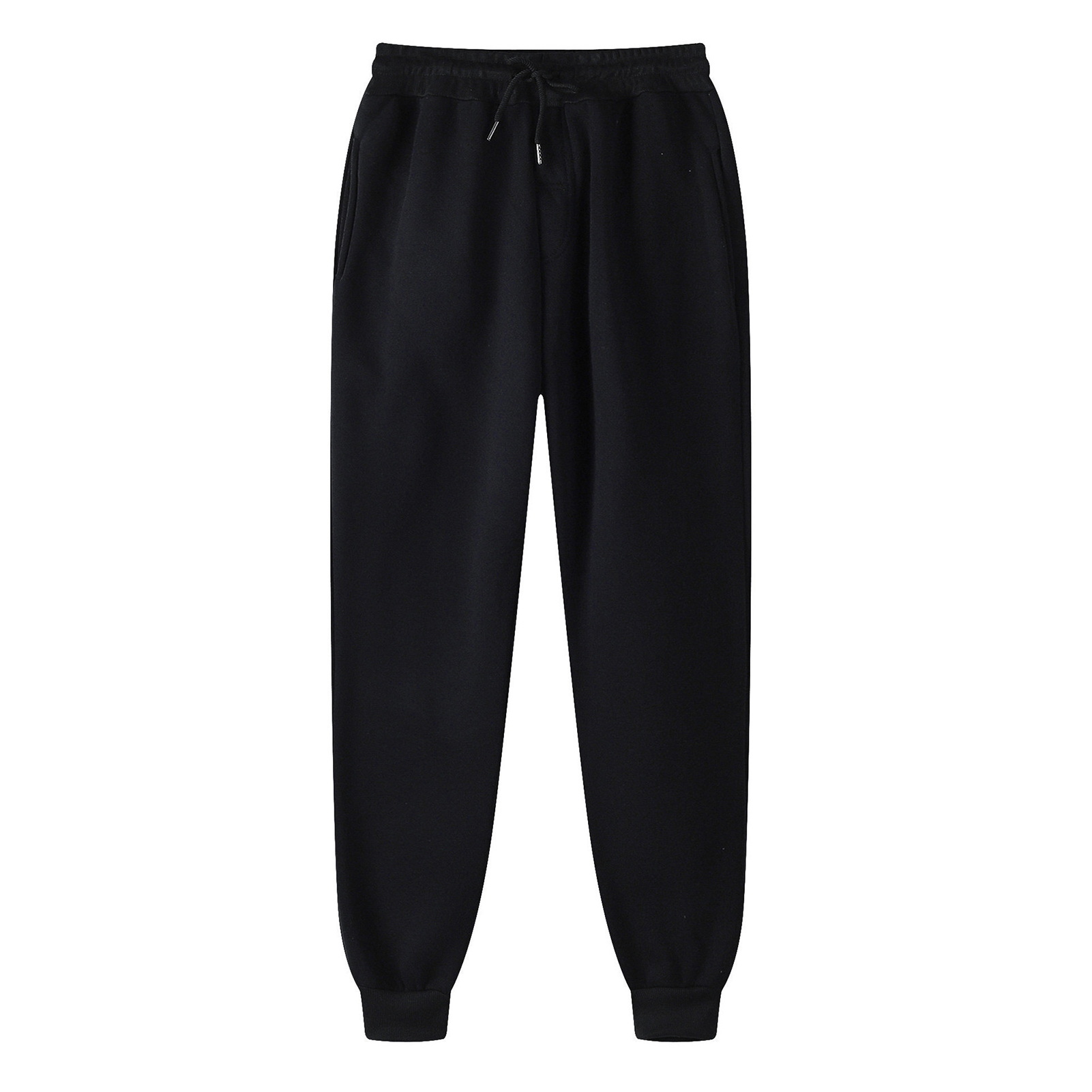 UHH Elastic Waistband Sweatpants Women Sweatpants with Pockets Women’s Sport Pants with Drawstring Waist Elastic Ankle-banded Jogging Sweatpants Casual Loose Fit Trousers with Pockets – Comfortable - 1