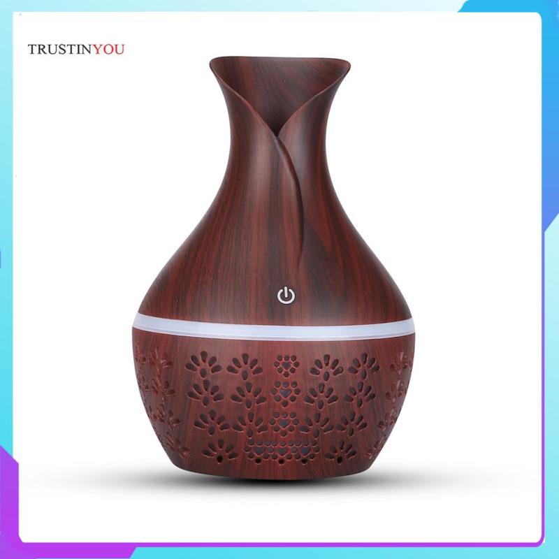300ml Aromatherapy Essential Oil Diffuser Ultrasonic Air Mist Maker Humidifier Air Dampener Singapore