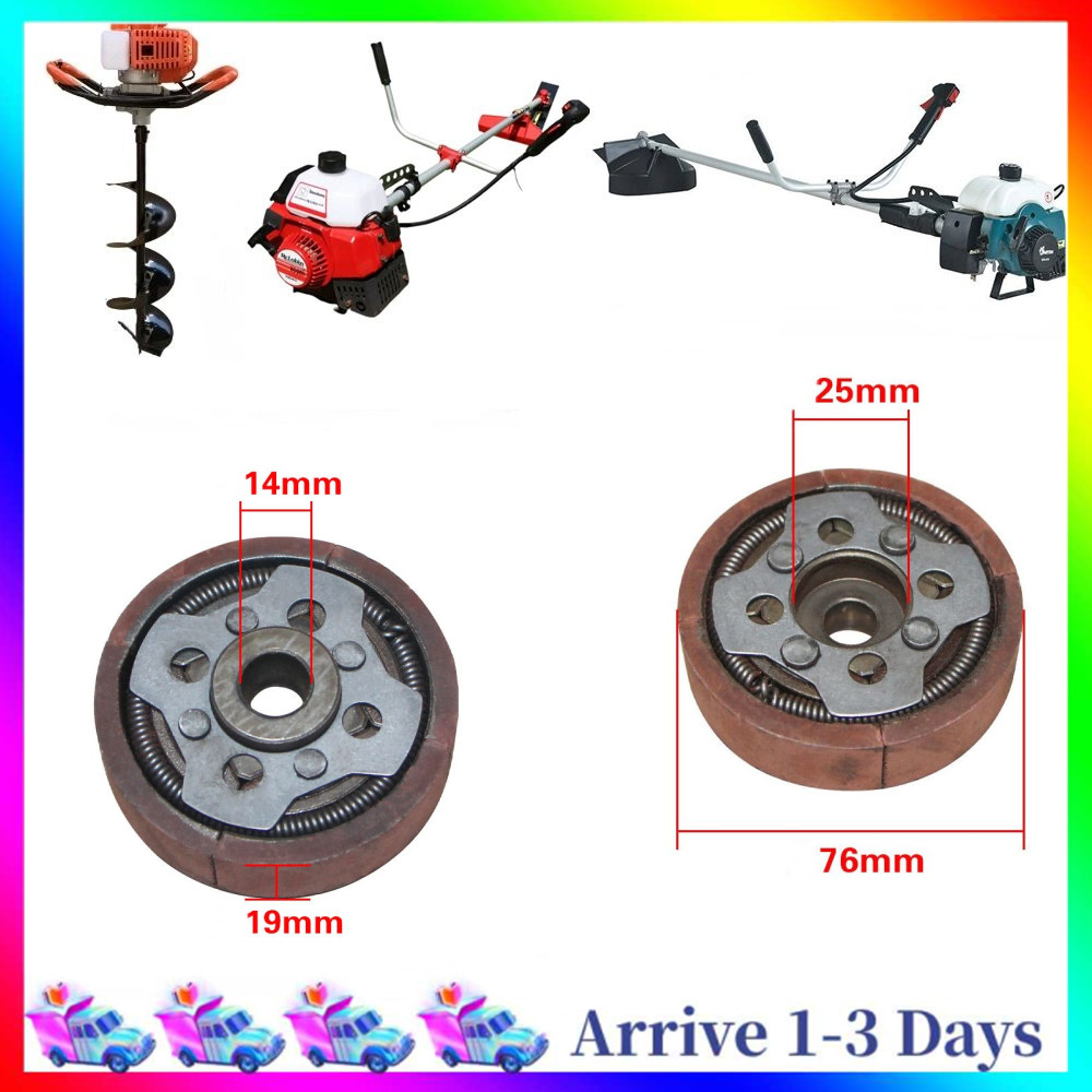 YYMALL-ผ้าคลัทซ์เครื่องตัดหญ้า เครื่องเจาะดิน รุ่น 411 / 48F อย่างดี ผ้าคลัทซ์สำหรับเครื่อง รุ่น 411 /1E48F งานหนัก เช่น ตัดหญ้า ตัดไม้ เจาะดิน เครื่องสกู๊ตเตอร์ เครื่องหางเรือ เครื่องไถพรวนขนาดเล็ก ฯลฯ ราคา 265 บาท*ส่งฟรี