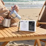 Không dây di động hai chiều Radio với thiết kế cổ điển chạy bằng pin vô tuyến AM FM cho sử dụng ngoài trời trong nhà