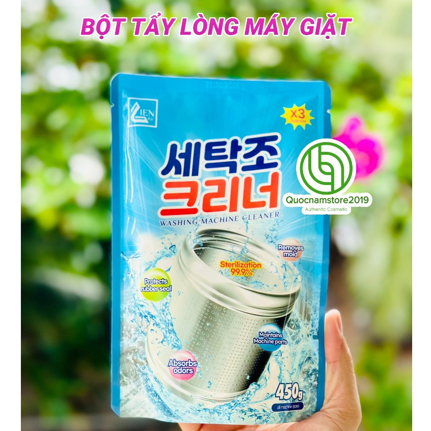 Bột tẩy lồng máy giặt Hàn Quốc 450gr