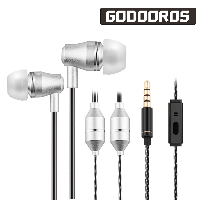 Tai nghe chống bức xạ ống khí thông dụng 3.5mm 2023new Tai nghe nhét tai có nhạc Mic Stereo giảm tiếng ồn Tai nghe không khí cho 6/6S