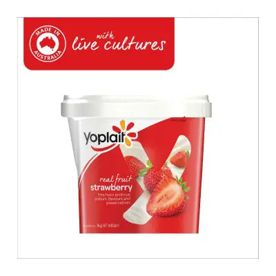 Yoplait Strawberry Yoghurt 1KG