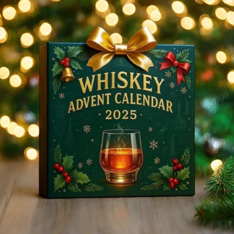 Tương tác Whisky advents lịch 2025 Tính năng 24 chai thu mô hình cho kỳ nghỉ đếm ngược