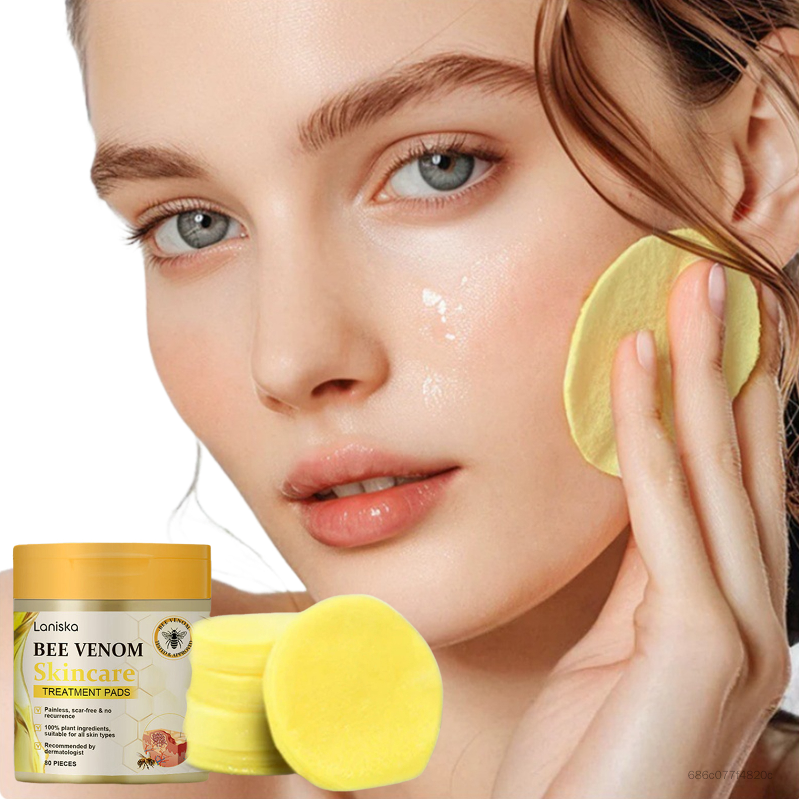 80 % miếng đệm làm sạch khuôn mặt Thành phần tự nhiên Tấm đệm phù hợp cho tất cả các loại da DBS-VN
