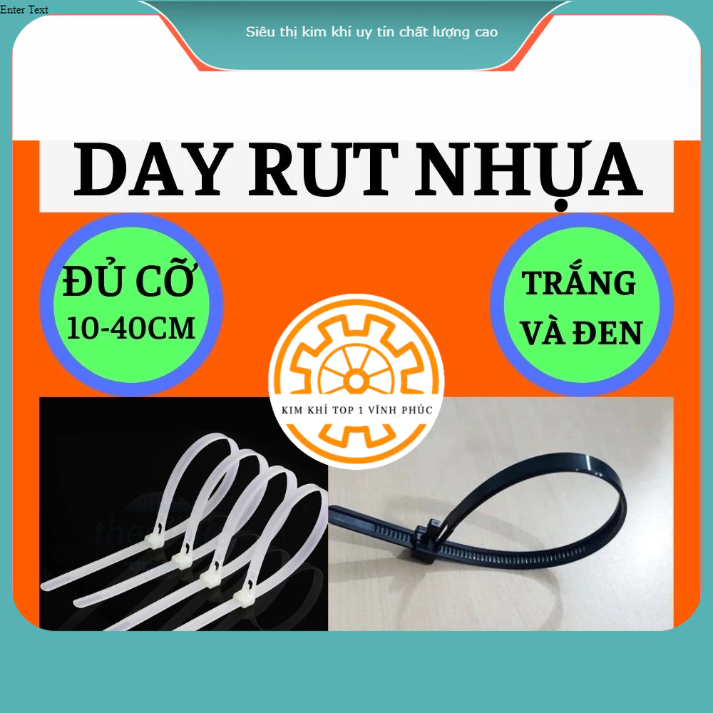 Dây nạt rút thít nhựa
