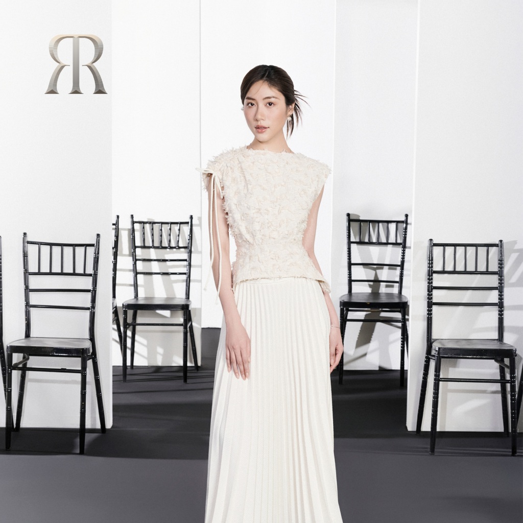 Rập - áo ren đính dây heritage 12