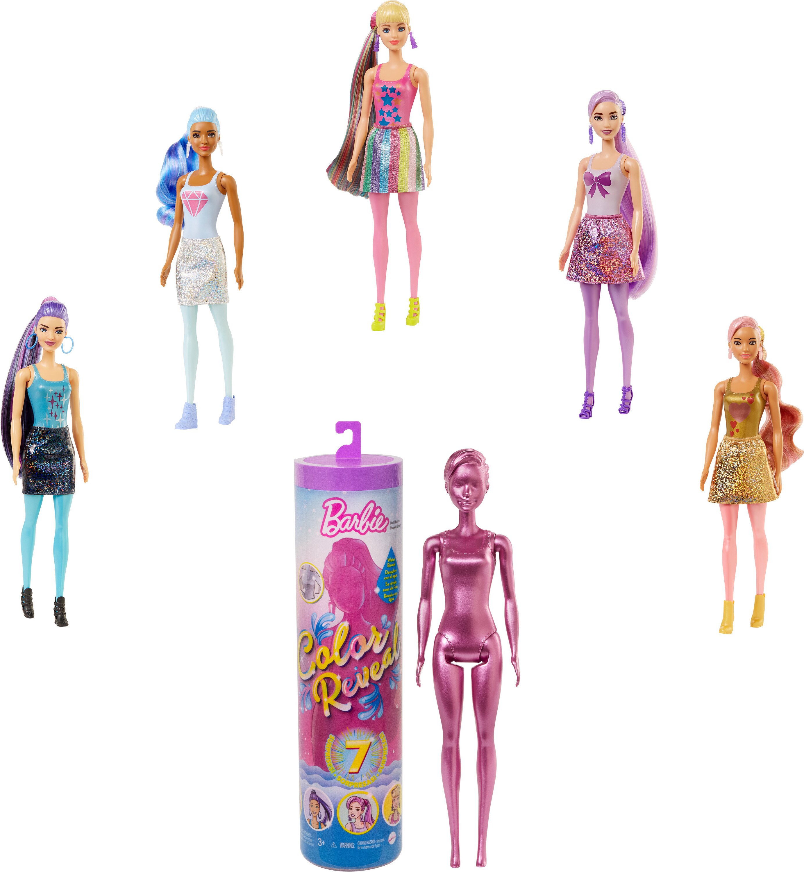 Shop Barbie Color Reveal Dolls with great discounts and prices online - Feb  2024