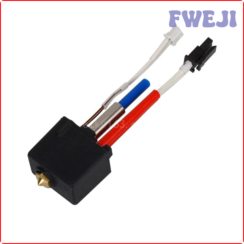 Fweji hotend thermistor nóng Cartridge 0.4 mét in hot End cho 2 2 tốc độ cao 3D Phụ kiện máy in gswhr