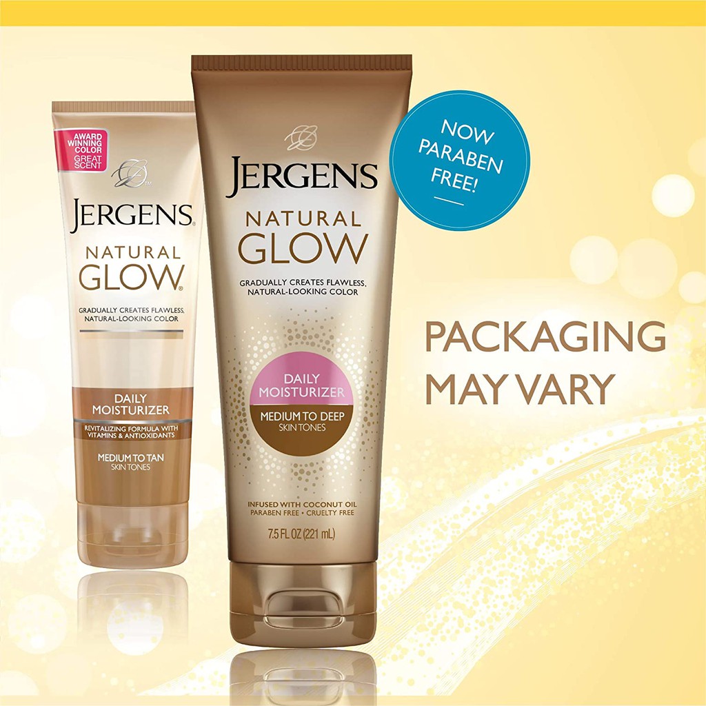 Kem dưỡng nâu da Jergens không cần phơi nắng Self Tanner - Jergens Natural Glow Sunless Tanning Lotion - SẢN PHẨM ĐƯỢC YÊU THÍCH TRÊN THỊ TRƯỜNG HIỆN TAY, DÙNG RẤT TỐT LUÔN Ạ, ĐẢM BẢO DÙNG RẤT THÍCH, KHÁCH YÊU TRẢI NGHIỆM ỦNG HỘ SHOP NHÉ