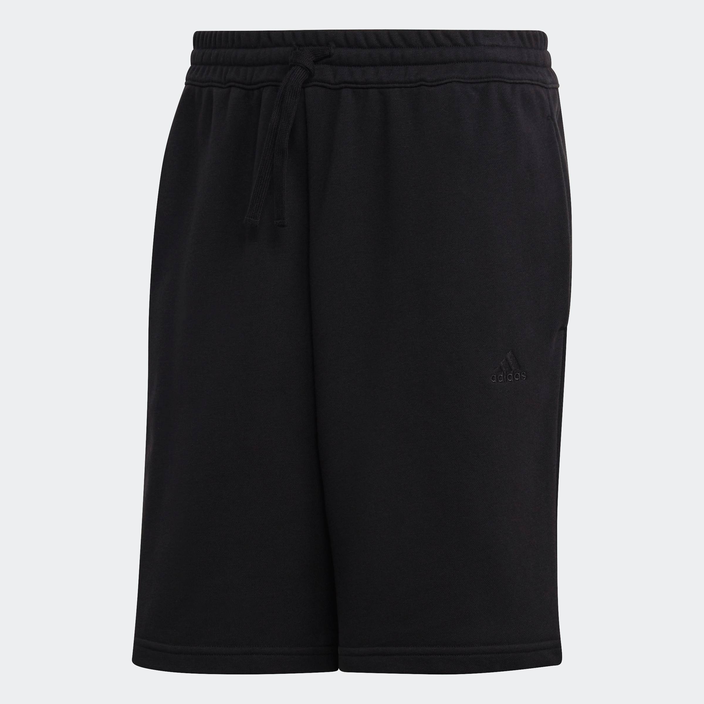 [CHỈ 1-4.11-MUA 3 GIẢM 40%] adidas Phong cách sống Quần Short Vải Thun Da Cá ALL SZN Nam Đen IC9756