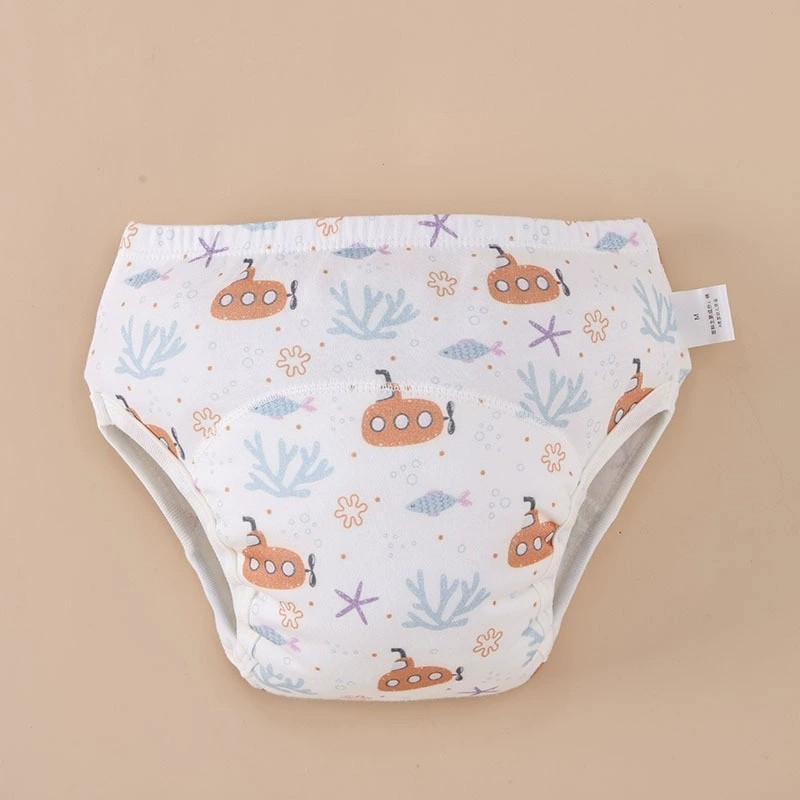 Baby Cloth Diapers For Baby Washable Cloth Diaper For Kids Cotton Learning Pants Baby Training Pant