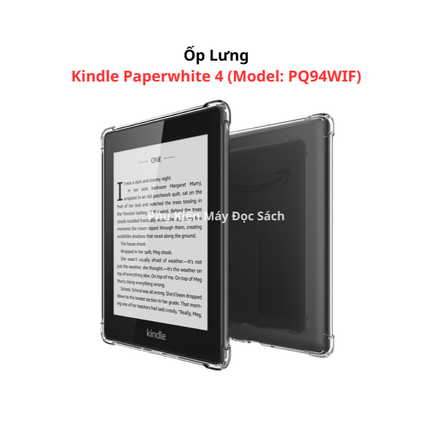 Ốp Lưng Kindle Paperwhite 4 (Model: PQ94WIF), Case Máy Đọc Sách Kindle Paperwhite 4 (Kindle Paperwhite 10th)