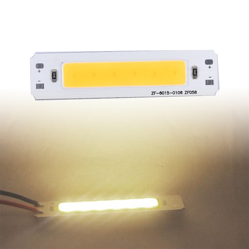 YUP Thanh chip COB 5V Nguồn sáng dải 2W cho đèn bàn USB tự làm đèn bảng