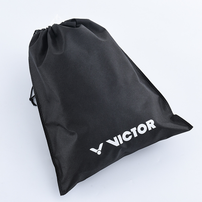 【2pcs】 Badminton Shoe Bag Sports Waterproof Plastic Drawstring Bag Storage Bag Travel Clothes Drawstring Bag