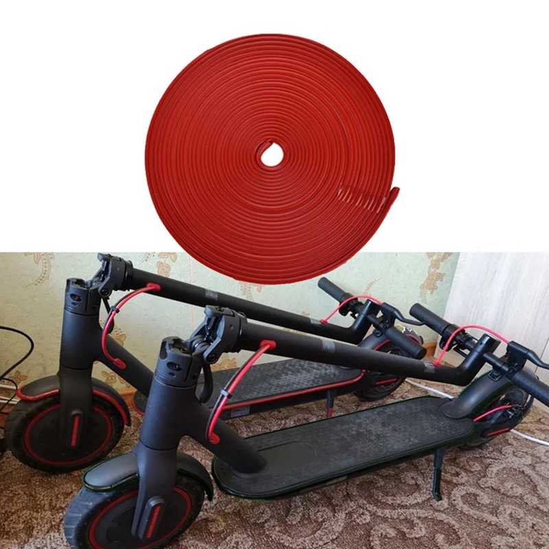 (MIJK) Body Bumper for M365 Skateboard Scratchproof Scratch Strip Electric Scooter Anti-Collision