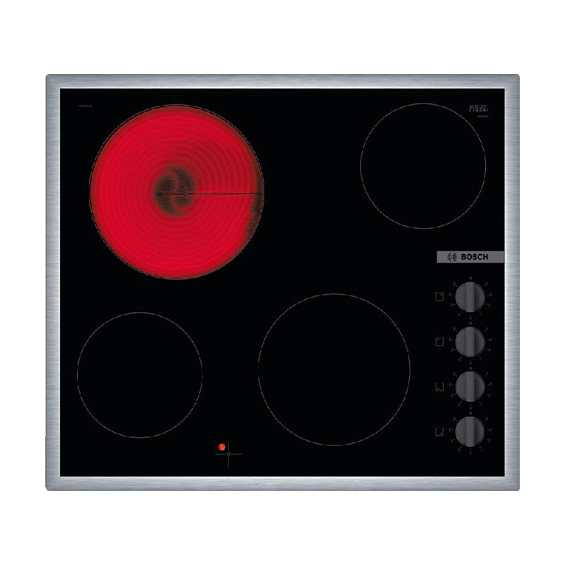BOSCH เตาไฟฟ้าเซรามิค รุ่น PKE645CA2E 60 CM, 4 Zone ราคา 19,900 บาท*ส่งฟรี