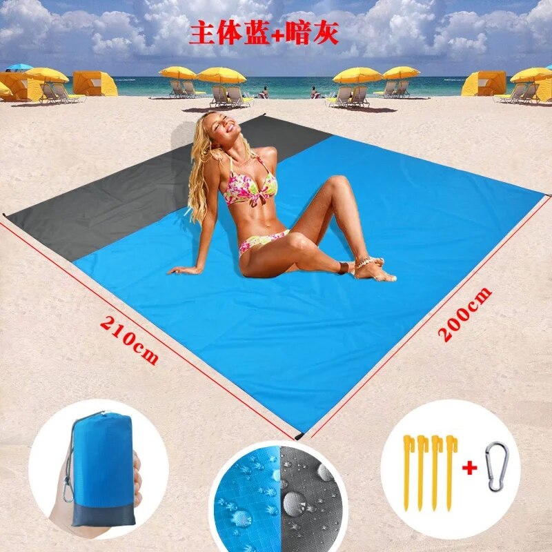 Cine Best-Selling in Stock Pockets Picnic Mat Outdoor Camping Beach Mat