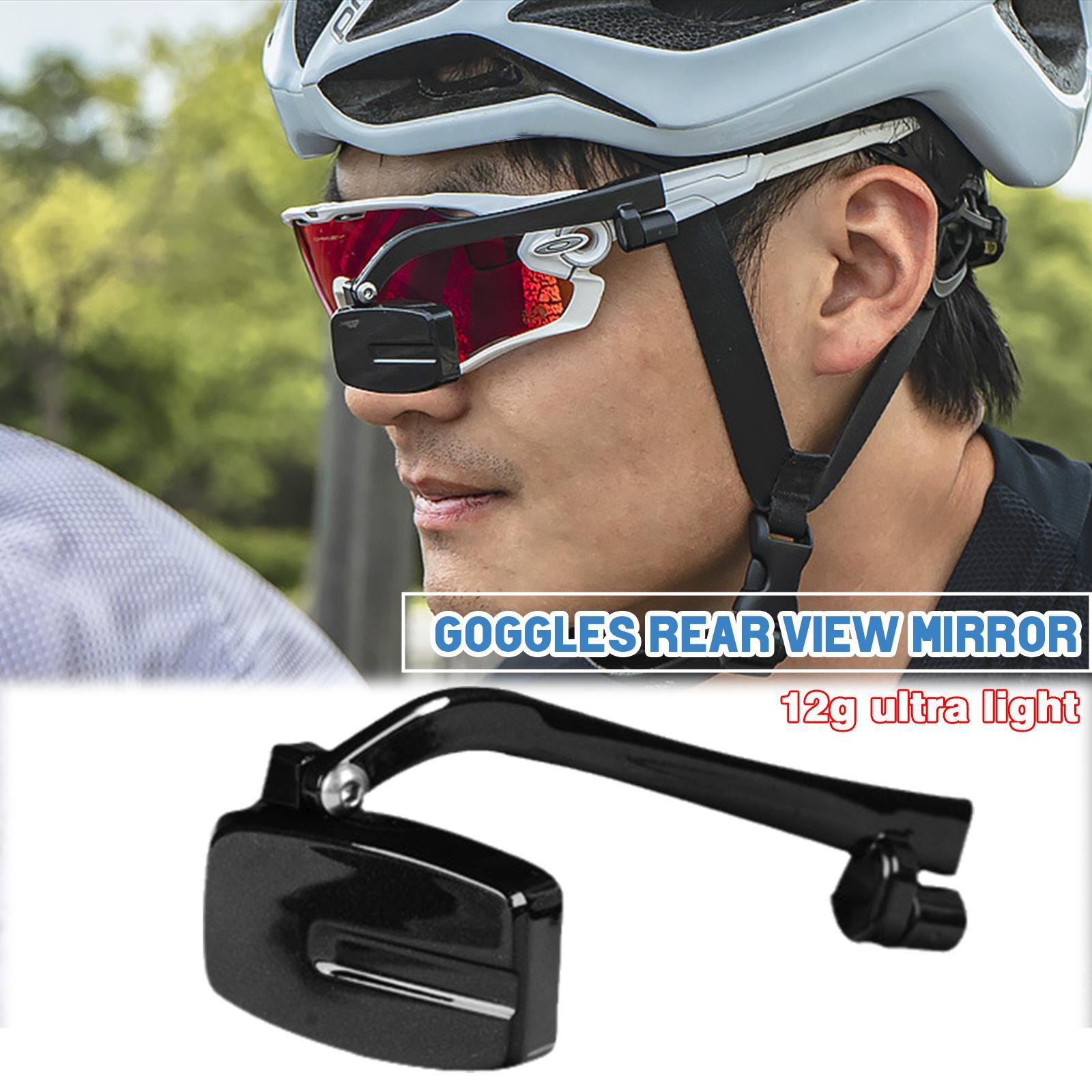 Xe đạp Đạp Xe Đạp kính lái xe gương chiếu hậu 360 chiếu hậu điều chỉnh xem phía sau kính gắn mũ bảo hiểm