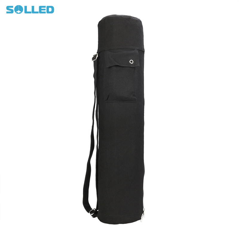 Gym Yoga Mat Bag Carrier, Yoga Bag With Large Pockets, Water Bottles Holders To Gym Class Beach Park Travel For Women Men