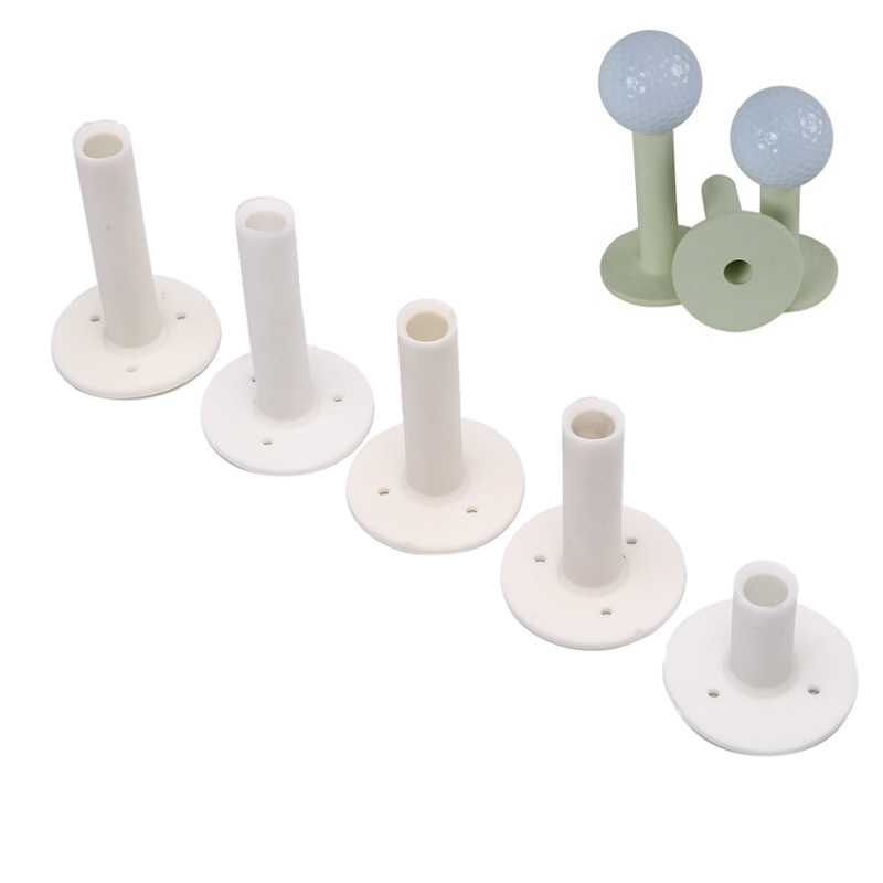 yingke Golf Rubber Tee 5 Different Size Pack Driving Tees Range Holders 1.5'' 2.25'' 2.75'' 3.0'' 3.13'' Inch Rubber Tee