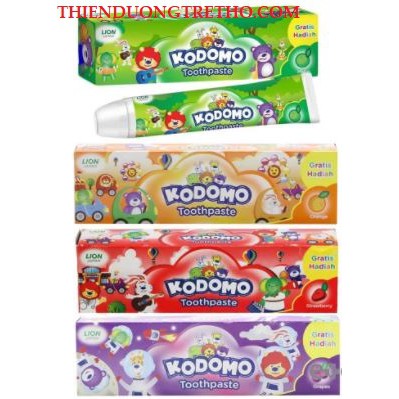 Kem đánh răng trẻ em kodomo thái lan 45g