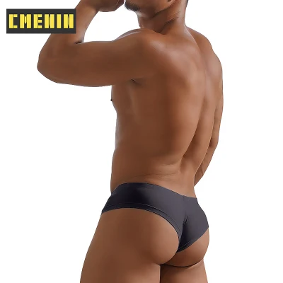 [CMENIN Official Store] ADANNU 1Pcs Modal Sequence Hip Raise Underwear Men Jockstrap New Arrival Briefs Mens Underpants 2021 AD325