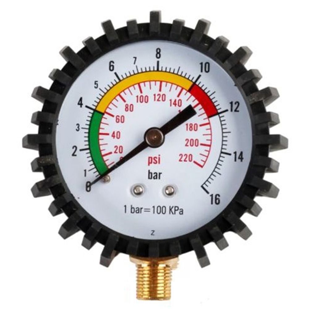 KUAIP Di động Đồng hồ đo áp suất lốp kỹ thuật số Chính xác 0-250psi Van đo áp suất ngắn Công cụ kiểm tra Điện tử Đồng hồ đo áp suất áp kế LCD Xe hơi - 6