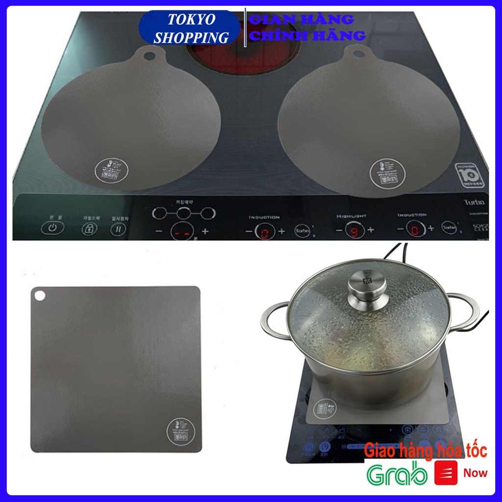 Miếng lót bếp từ silicon chống trầy xước mặt bếp Hàng Nội Địa Trung