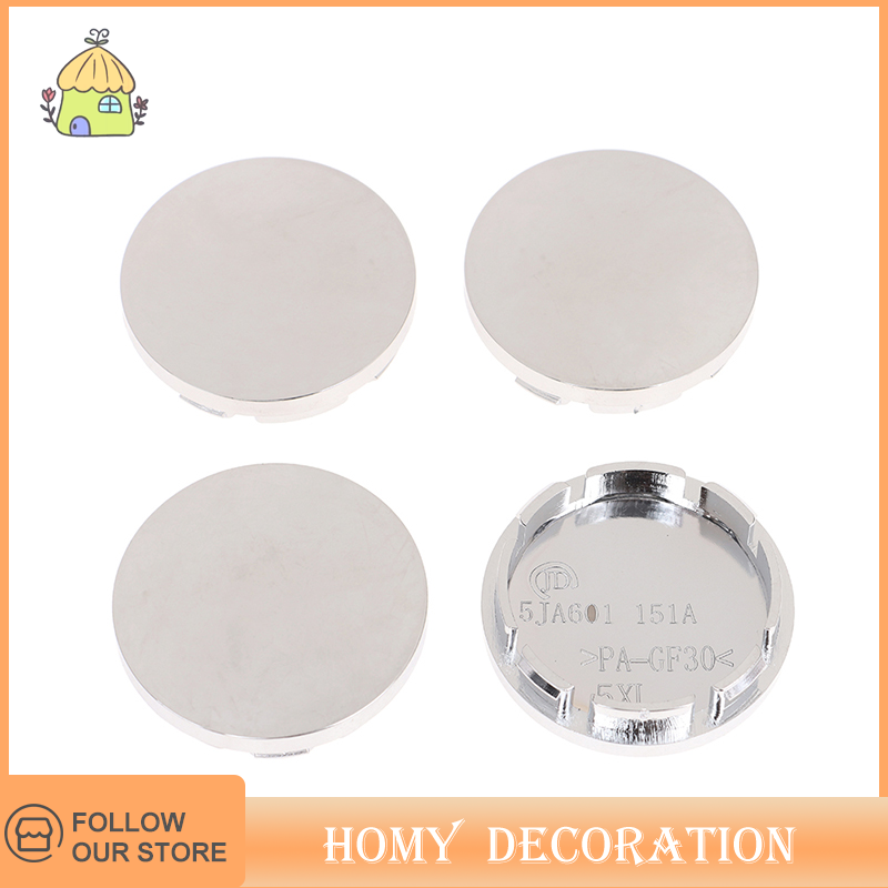 Shao 4 chiếc nắp đùm bánh xe ô tô 56mm Nắp vành lốp xe ô tô bằng nhựa ABS thông dụng