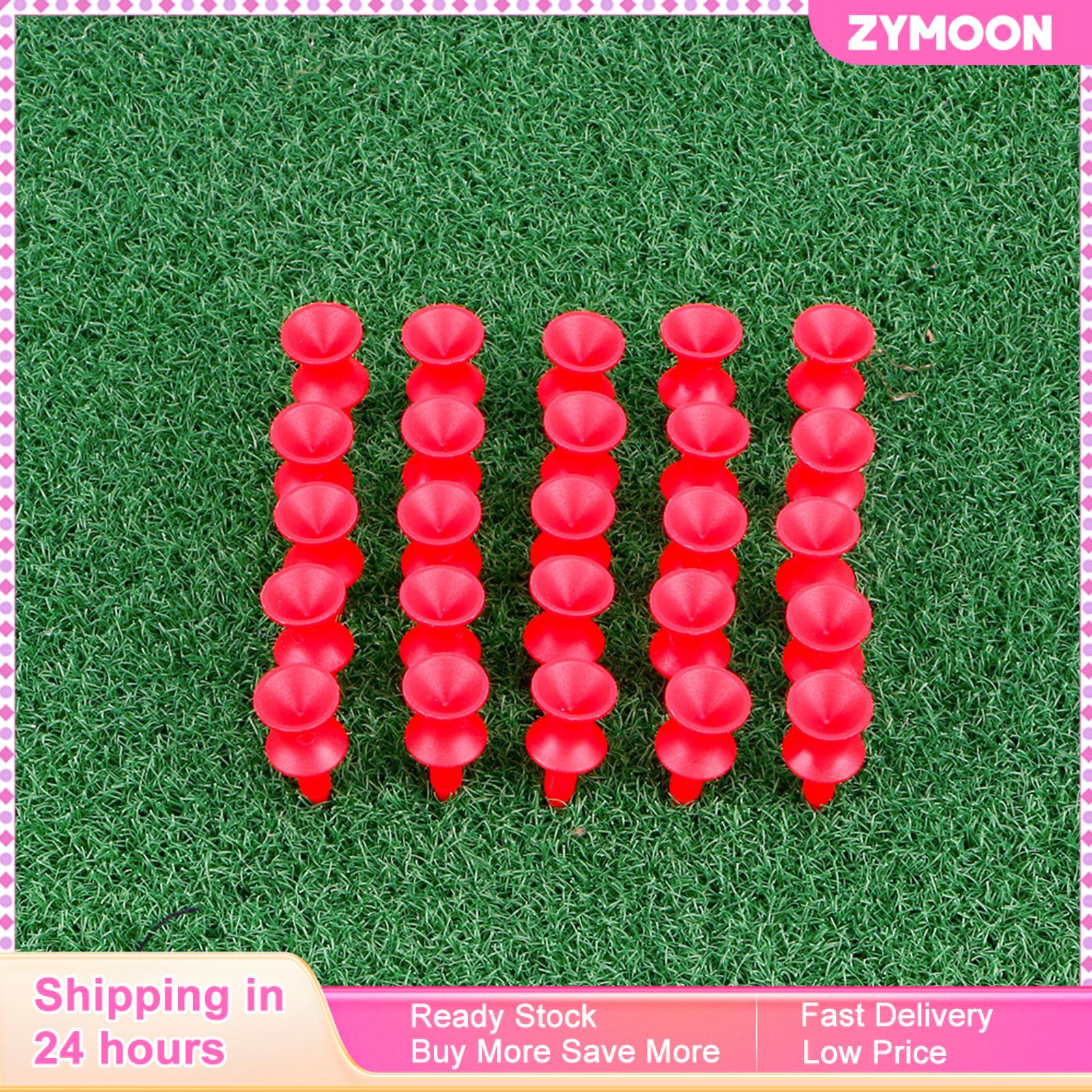 Zymoon 25 cái Giá đỡ bóng golf Dụng cụ giữ bóng golf Golf thực hành phụ kiện trang bị chơi golf, dụng cụ đánh golf cho văn phòng nhà cửa Turf và lái xe phạm vi