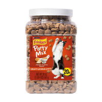 Friskies Party Mix Cat Treats Tub 20oz 567g - Tasty Crunchy Fun Snack for Cats