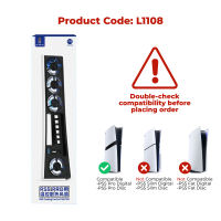 IINE 良值 PS5 Fat Slim Pro Cooling Fan High Speed Cooler Fan Blue LED Lightning Effect L847 L960 L1108