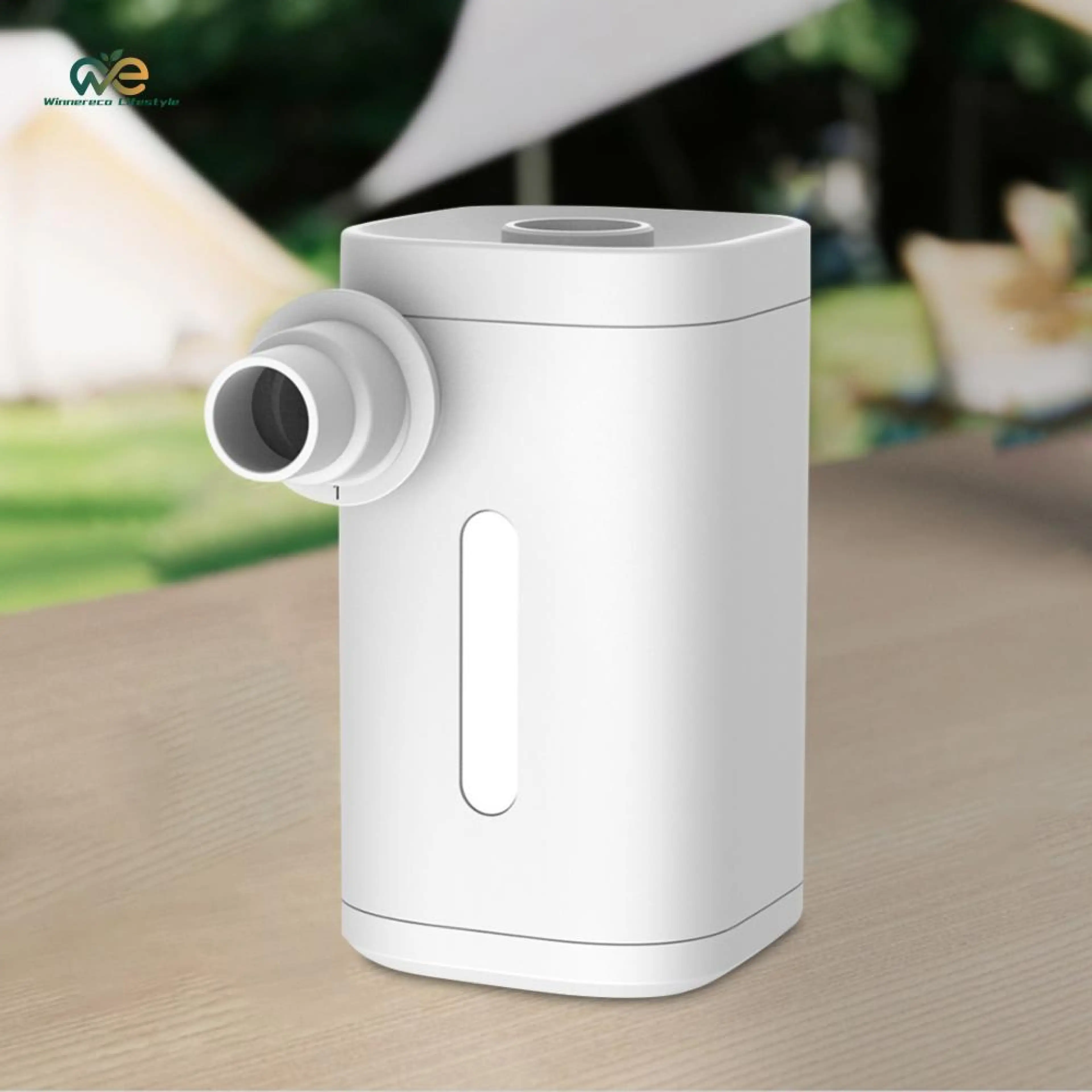 เครื่องสูบลมไฟฟ้า เครื่องสูบลม ที่นอนลม ชาร์จ USB อุปกรณ์แคมป์ปิ้ง [Winnereco Lifestyle]