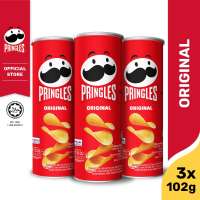 [BUNDLE 3pcs] Pringles Original Keripik 102gr