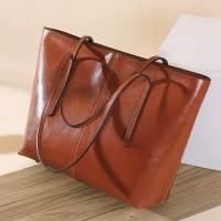 Royal Bagger Tote Bags for Women Genuine Cow Leather Large Capacity Shoulder Bag Fashion Female Commuter Handbag 6288