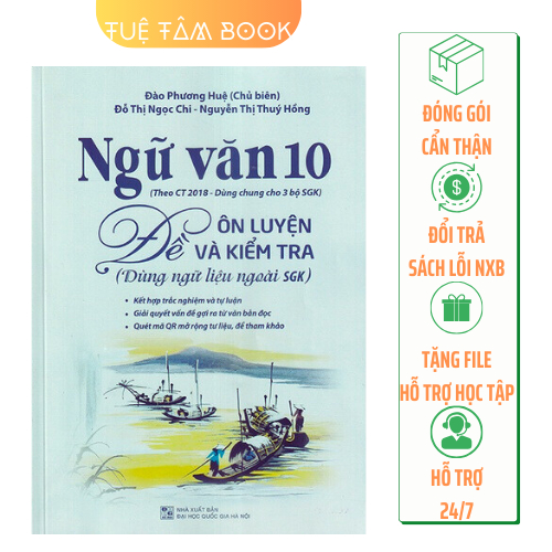Sách - Đề ôn luyện và kiểm tra Ngữ Văn 10 (dùng ngữ liệu ngoài sách giáo khoa) TT