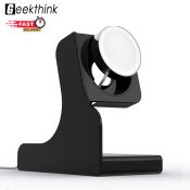 GEEKTHINK Silicone Charger Stand for Apple Watch Series 1-9