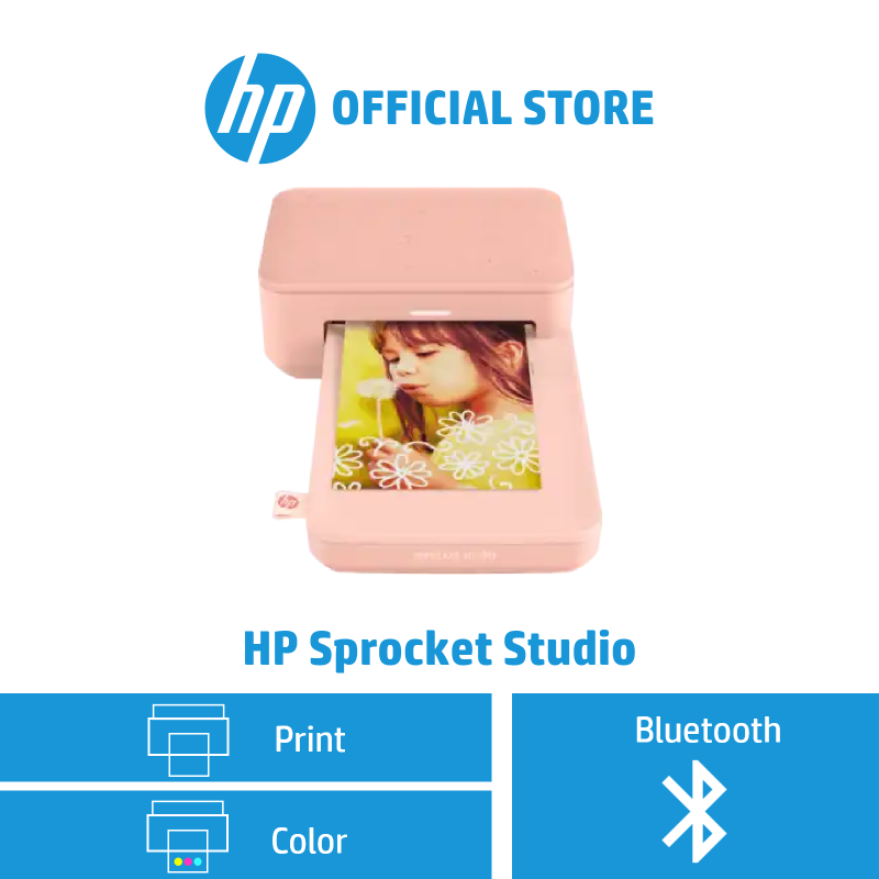 HP Sprocket Studio / Print / Print from Mobile Device / Photo Lab / Smudge Proof/ Compact Design Singapore