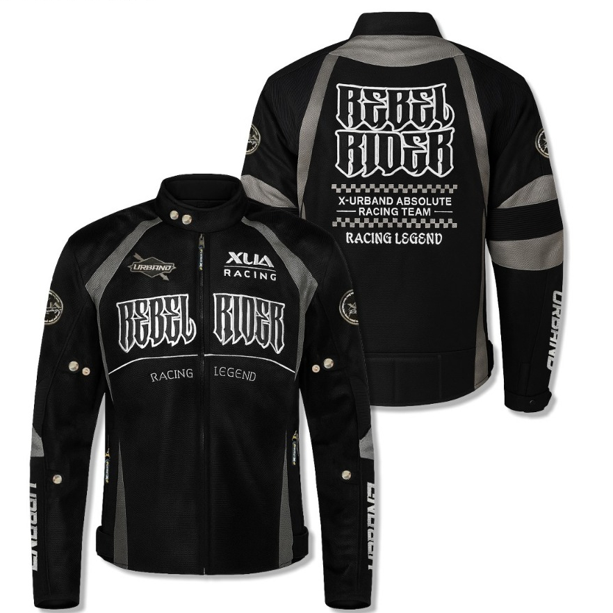 Dhozen racing jacket mesh full protector-Turing Rebel Rider jacket A492 Harga 850,000 rupiah*Gratis Ongkir