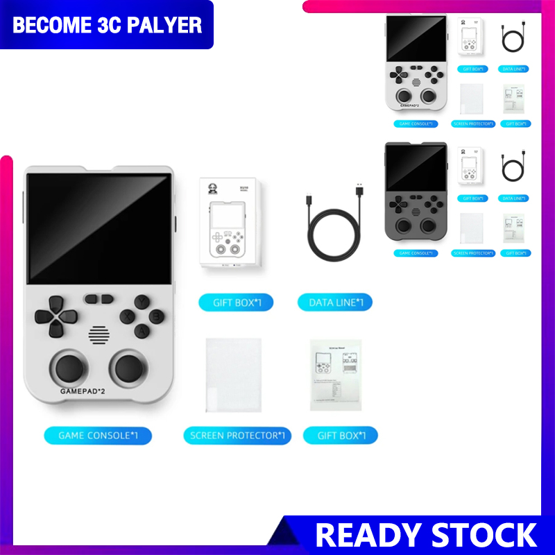 XU10 Retro Handheld Game Console Mini Game Console With 3000mAh Rechargeable Battery 3.5-Inch IPS Screen Linux System Arcade Controller For Men Women Kids ราคา 4,068 บาท*ส่งฟรี